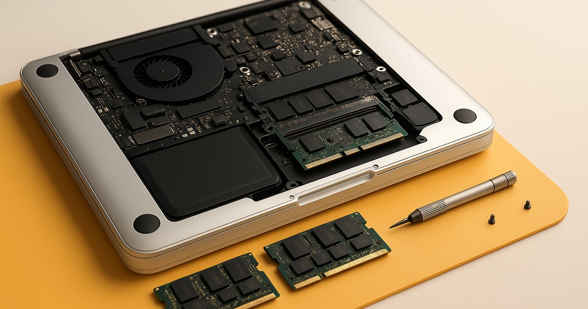 Arbeitsspeicher (RAM) bei einem MacBook Pro wechseln