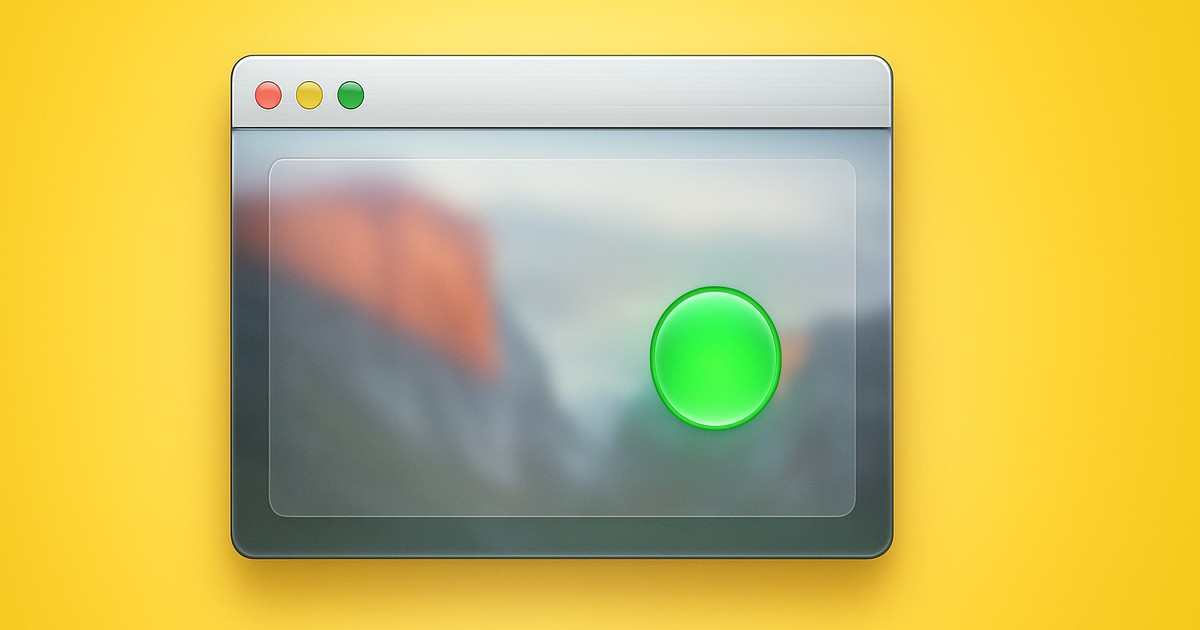 Fenster maximieren statt im Vollbildschirmmodus starten unter OS X Yosemite