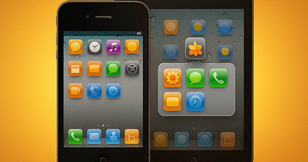 Ordner auf dem iPhone, iPod Touch oder iPad unter iOS 4 erstellen